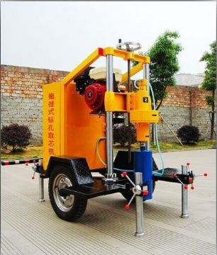 點擊查看詳細(xì)信息<br>標(biāo)題：HZ-20型拖掛式13馬力本田電啟動混凝土鉆孔取芯機(jī) 閱讀次數(shù)：2177